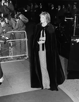 Photographers Prints: Princess Diana arrives at the Royal Albert Hall in London for a performance of Hector
