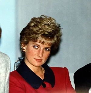 Princess Diana attends Britains Child Of Achievement Awards at the Guildhall, London