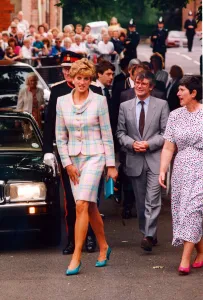 Princess Diana, HRH The Princess of Wales during her visit to Newcastle Upon Tyne