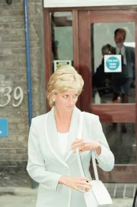 Princess Diana, keeps her first engagement as a divorced woman