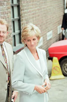 Princess Diana, keeps her first engagement as a divorced woman