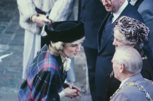 Shaking Hands Prints: Princess Diana meets and greets the people of Shrewsbury in Shropshire