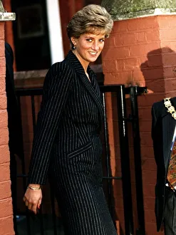 Princess Diana opens St Christophers Fellowship at Howard House, Hampstead, London
