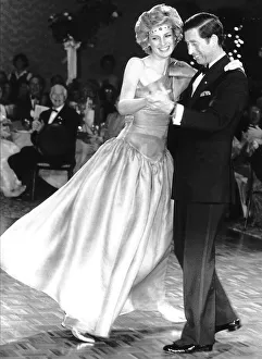 Princess Diana and Prince Charles dancing together in Melbourne Australia in 1985
