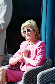 Princess Diana and Prince Charles on their overseas visit to Australia for