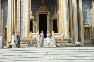 Princess Diana and Prince Charles on their overseas visit to Thailand