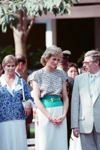 Princess Diana and Prince Charles on their overseas visit to Thailand