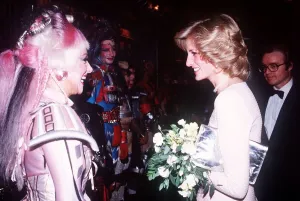 Princess Diana with Stephanie Lawrence at The Starlight Express