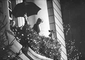 Communications Prints: Princess Diana turns on the Christmas lights on Regent Street