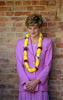 Princess Diana visit to Nepal, her first official solo visit abroad since the separation