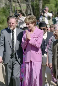 Princess Diana visit to Nepal, her first official solo visit abroad since the separation