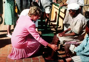Asia Prints: Princess Diana visit to Nepal, her first official solo visit abroad since the separation