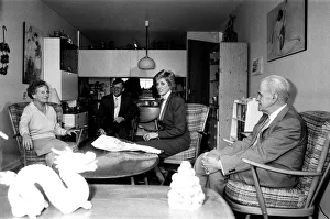 00787 Prints: Princess Diana visiting the Boyd Court Guinness Trust Housing Estate, Bracknell