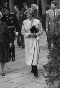PRINCESS DIANA VISITING DR. BARNARDO S, MARCH 1987