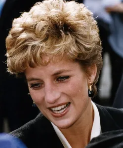 Princess Diana visits Help The Aged at Londons Bromley By Bow Centre