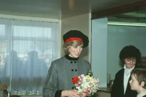 Princess Diana visits the people of Craigoyston Community Centre, Muirhouse