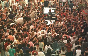 Princess Diana Visits Rome Italy to host a charity dinner