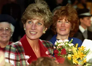 Princess Dianas visit to Wigan to open The Galleries shopping centre