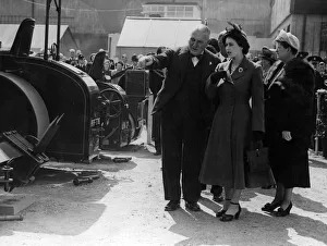 Princess Elizabeth (later Queen Elizabeth II) and Prince Philip Duke of Edinburgh