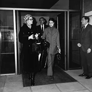 Princess Grace of Monaco and her daughter, Princess Caroline (14