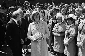 01490 Prints: Princess Grace of Monaco in London to perform a special ceremony to open the Princess