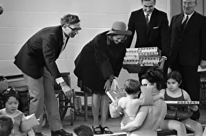 Princess Grace of Monaco visits Pinderfields Hospital, Wakefield