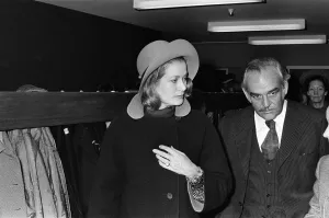 Princess Grace and Prince Rainier of Monaco visits Pinderfields Hospital, Wakefield