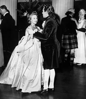 Princess Margaret and Anthony Armstrong Jones attend the Georgian ball to be held