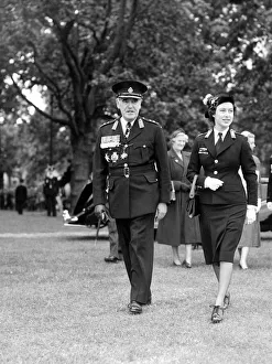 Princess Margaret attending the St John Ambulance Cadet Rally in Hyde Park London July