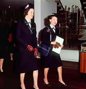 Girl Guides Prints: Princess Margaret attends the Girl Guide associations A. G