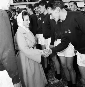 University Prints: Princess Margaret attends the Oxford v Cambridge Boat Race 1960