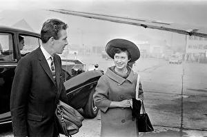 Plane Prints: Princess Margaret, Countess of Snowdon and Antony Armstrong-Jones