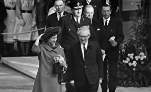 Princess Margaret, Countess of Snowdon opens the new Birmingham Post & Mail offices