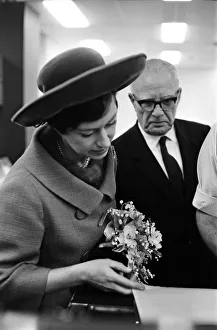 01518 Prints: Princess Margaret, Countess of Snowdon opens the new Birmingham Post & Mail offices