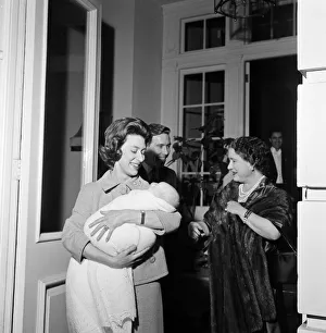 Princess Margaret leaves Clarence House with husband Lord Snowdon