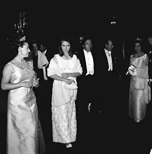 Princess Margaret and Lord Snowdon April 1968 attend the Royal Ballet with
