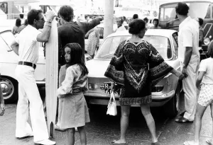 Princess Margaret and Lord Snowdon - August 1973 with their children on Holiday in