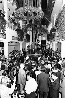 Princess Margaret officially opens the Eldon Garden Shopping Centre, Newcastle upon Tyne