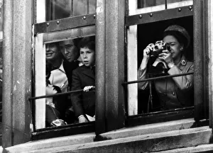 Princess Margaret takes the pictures while photographer husband Lord Snowdon looks after