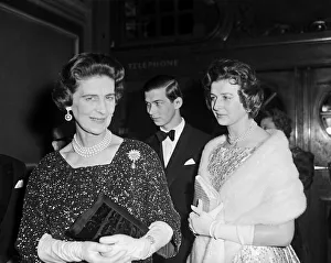 01272 Prints: Princess Marina, Duchess of Kent attends a charity performance of
