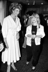 Annual Prints: Princess Michael of Kent and Pop singer Toyah Willcox at the Silver Clef Awards
