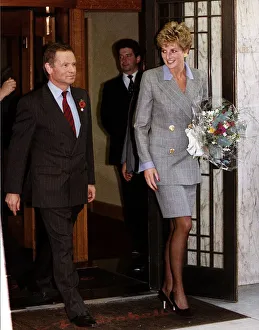 Princess of Wales, who has been appointed vice-President of the British Red Cross