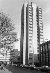 Priory Hall, Lanchester Polytechnic Halls of Residence, Coventry, 7th December 1983