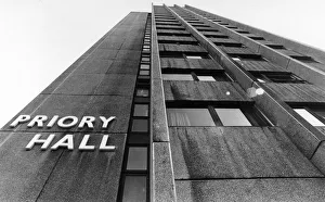 Priory Hall, Lanchester Polytechnic Halls of Residence, Coventry, 7th December 1983