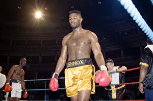 Professional debut for the 1988 Super Heavyweight Olympic Gold Medalist Lennox Lewis