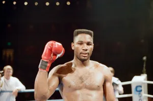 Professional debut for the 1988 Super Heavyweight Olympic Gold Medalist Lennox Lewis
