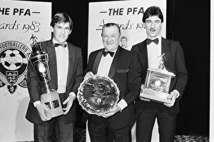 Award Ceremonies Prints: Professional Footballers Association Dinner in London. Liverpool manager Bob