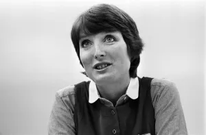 00960 Prints: Prospective Labour member of Parliament Harriet Harman attending the Labour Party