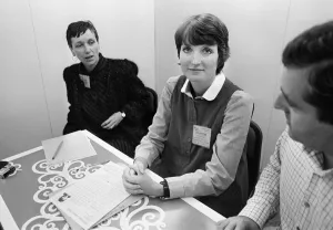 Prospective Labour member of Parliament Harriet Harman attending the Labour Party