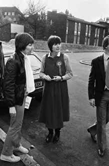 Prospective Labour member of Parliament Harriet Harman tours Peckham where she is